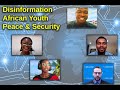 Combatting disinformation empowering african youth for peace and security