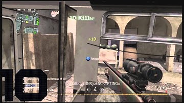 Call Of Duty 4 - M40a3 Killstreak W/ ACOG