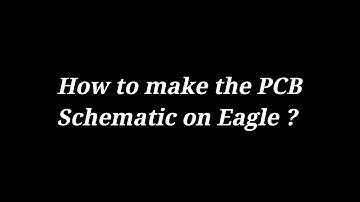 Part - 1 : Easy Method To Create PCB Schematic On EAGLE | PCB DESIGN | Nation Innovation