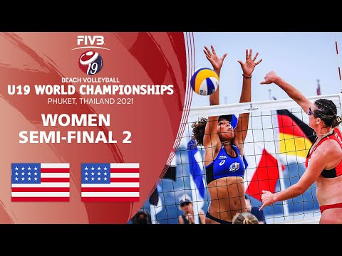 USA Vs USA Women S Semi Final 2 U19 Beach Volleyball World Champs 2021