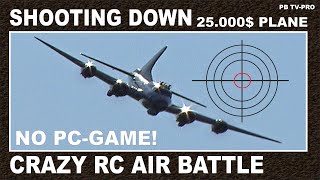 Crazy RC Air Battle With Shooting Down (No PC Game!)