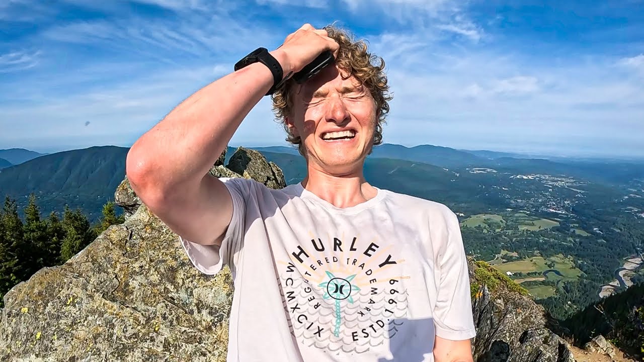 Sub 1 hour Mount Si ascent (i genuinely died)