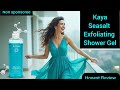 Honest Review ||Kaya seasalt cellulose Exfoliating shower gel || Body wash both for men &amp; women