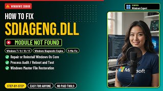 Fix sdiageng.dll Troubleshooting!