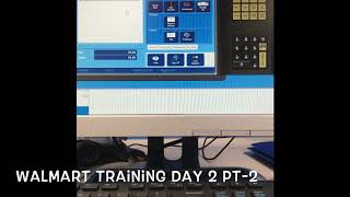 Walmart Cashier Training Day #2 Pt-2