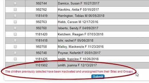 e-DECA: Inactivating a Child