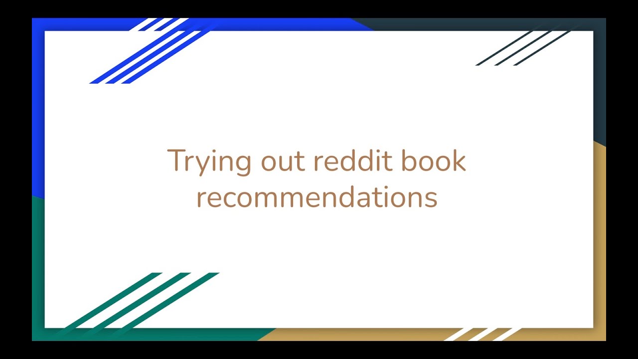 Reviewing Reddit Book YouTube