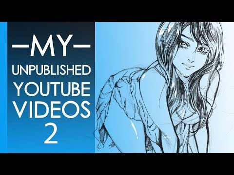 ART VIDEOS I'VE NEVER UPLOADED - A Potpourri of some clips from 2018/19