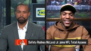 Rodney McLeod joins 'NFL Total Access' to discuss his impending final pro season with Browns