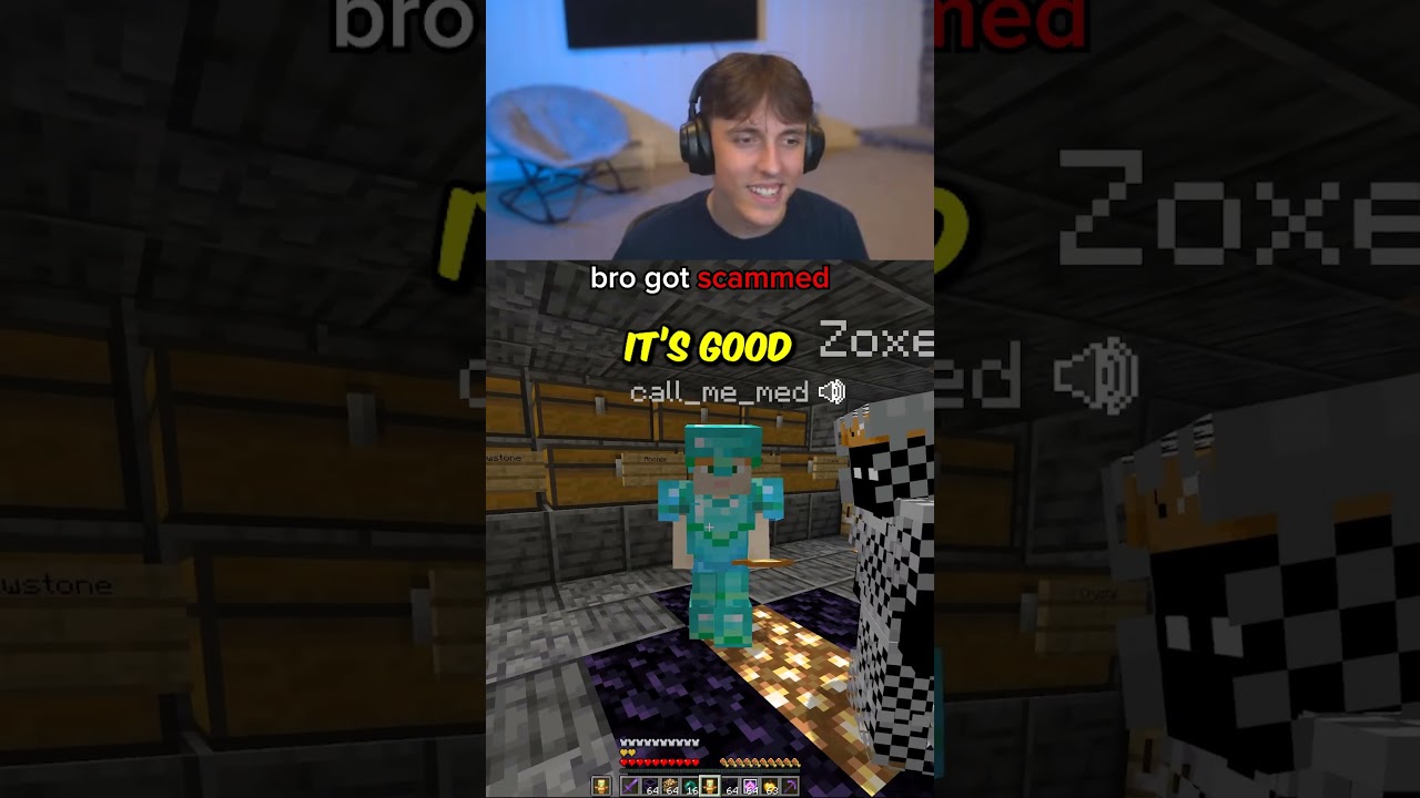 Bro got scammed...