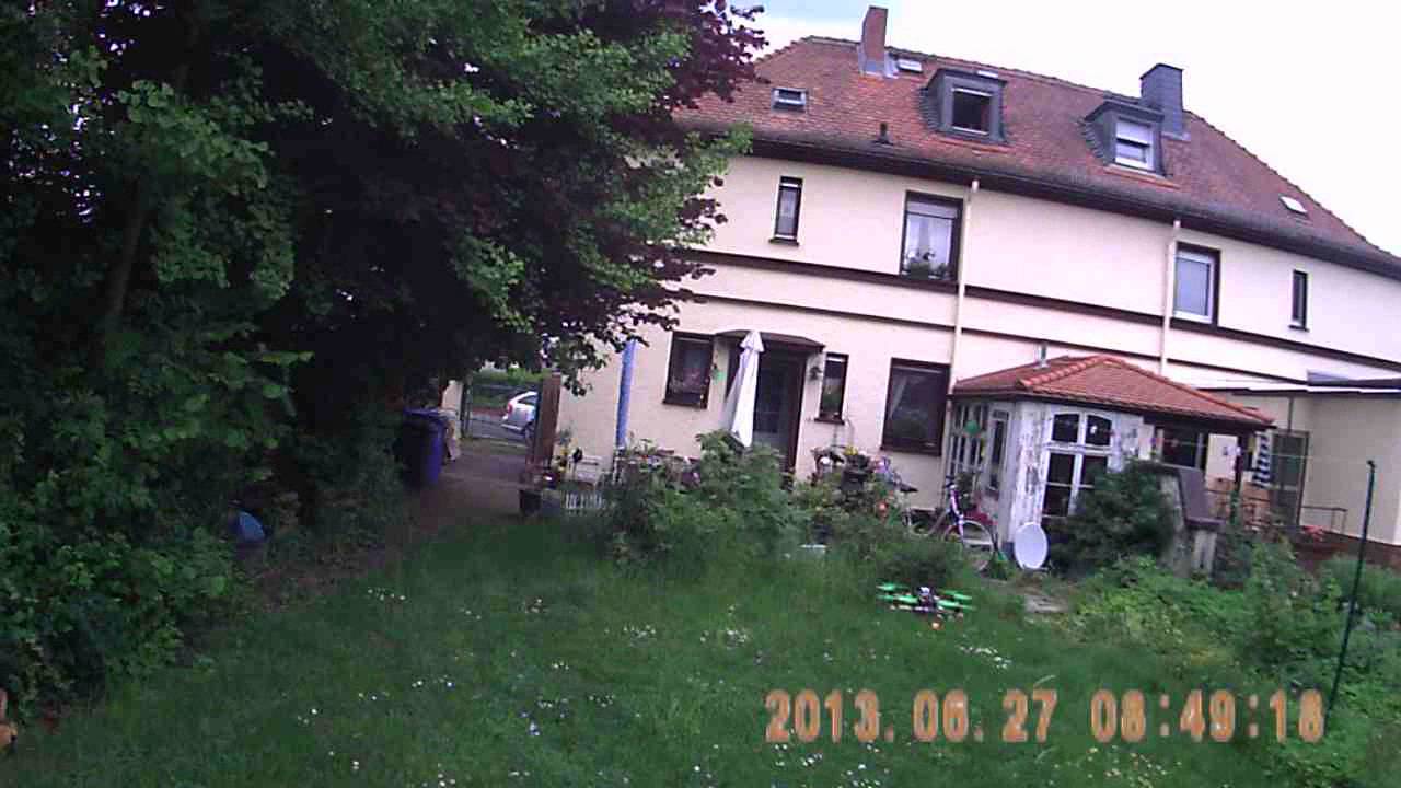 Foldable H-Quad first outdoor test