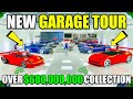 My gta 5 online car collection garage tour over 600000000 worth of cars