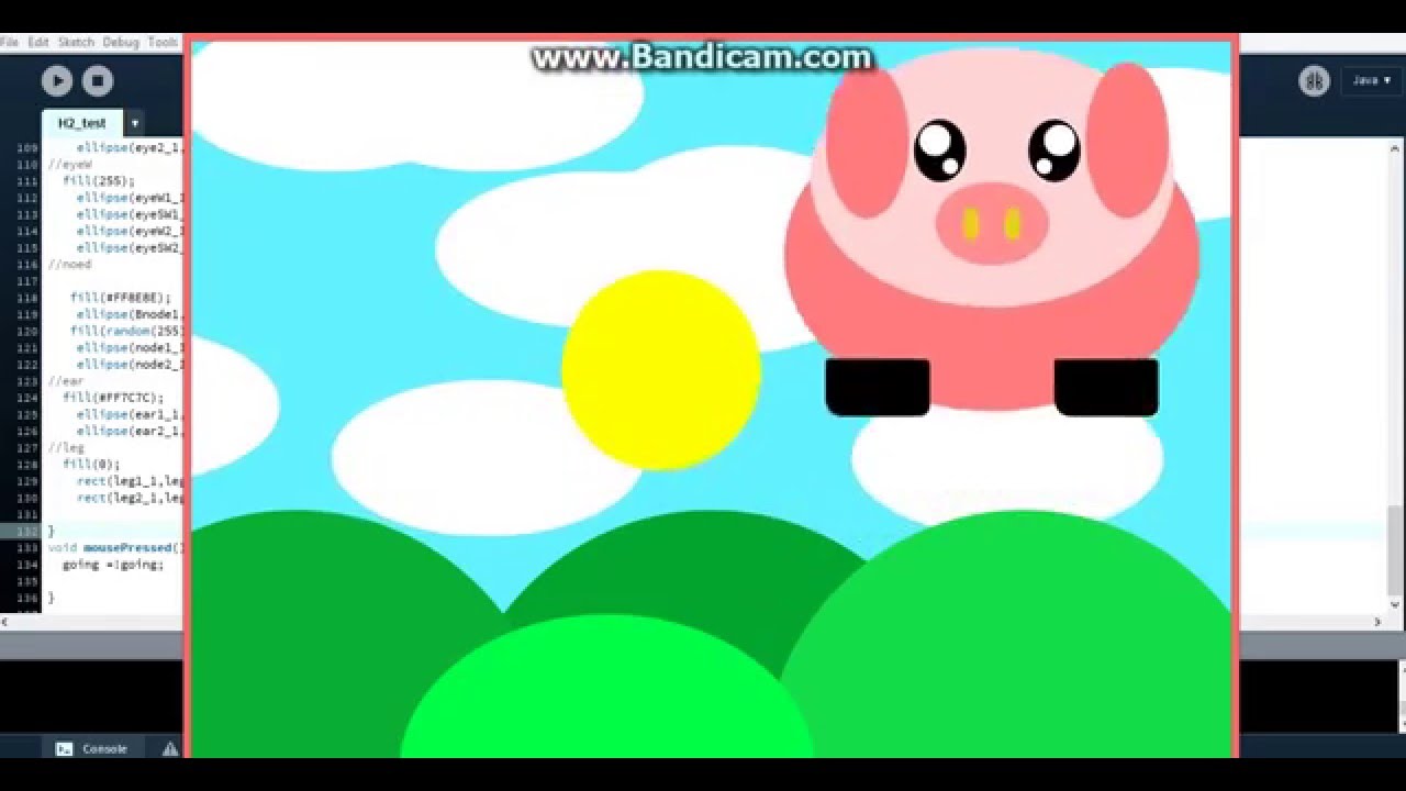 Pork Bounce Show Homework2 - 261891 - Computational Media