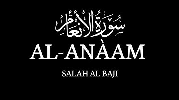 Surah Al-anaam | Salah Al baji | صلاح الباجي سورة اانعام | part 1