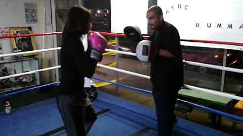 Alhambra boxing club Nicole Calderon 13 years old