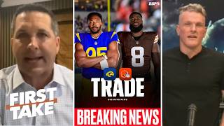 BREAKING NEWS: Browns finalizing blockbuster trade to send Myles Garrett to the Rams - Adam Schefter
