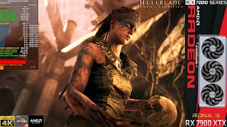 HellBlade Ray Tracing High FSR 4K | RX 7900 XTX | R9 7900X 3D