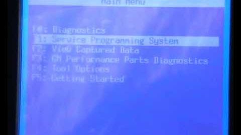 GM Tech2 Diagnostic Scanner Operation Video