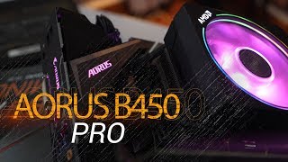 تشتري B450 ولا تجيب B350 و توفر - Aorus B450 Pro Review