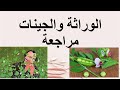 حل اسثلة الجينات والوراثة الوحدة الثالثة دليل تقويم الطالب علوم3 ع 