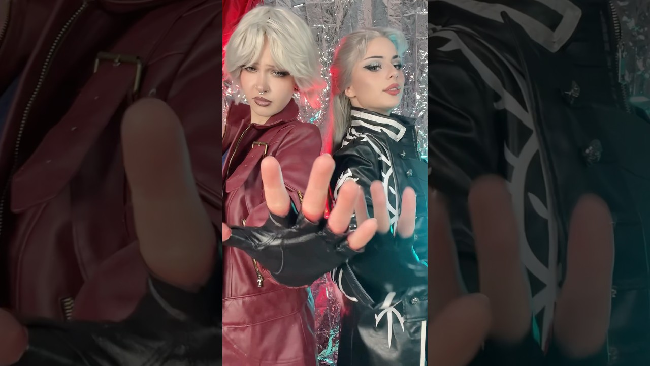 wait ✋🏻✋🏻 with Muatori #cosplay #makeup #videogames #devilmaycry #dmc5