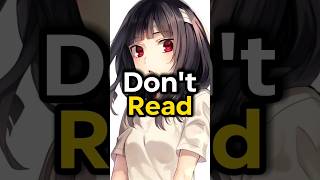 Dont Read This Manga...
