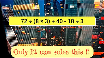 99% Fail This Simple Math Test! Can You Solve It? 🤯 