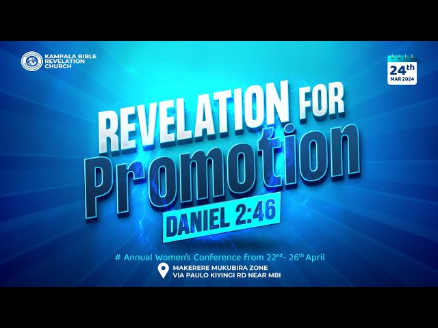 Second Service | Revelation For Promotion