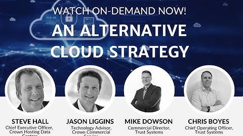 Webinar On Demand | An Alternative Cloud Strategy - the Future of Hybrid Cloud