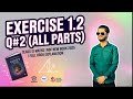 Exercise 1.2 Q#2 (All Parts) | Class 12 Maths | NBF New Book 2025 | Full Urdu Explanation