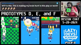 Shmup Design Talk #2 - Ship Abilities and Scoring - featuring @LazyDevs  - Shmup V3 Prototypes