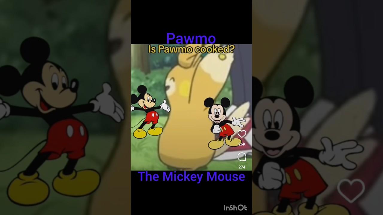 pawmo the Mickey Mouse of pokemon... 