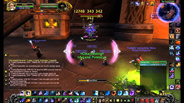 Mage Arcane Rotation (even easier) 4.0.1 WoW