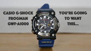 Casio G-Shock Frogman GWF-A1000 Review - All new, and highly desirable
