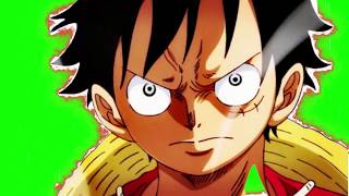 Newone Piece-Luffy Angry Wano Green Screen