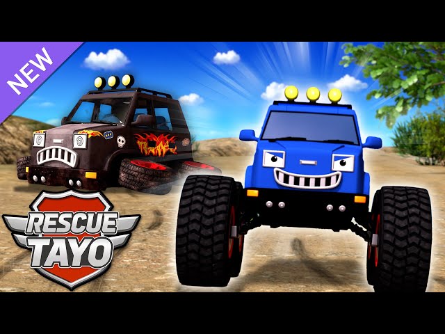 @RESCUETAYO Super Wheel Khan! | Rescue Car Story | Tayo Rescue Team | Tayo the Little Bus class=