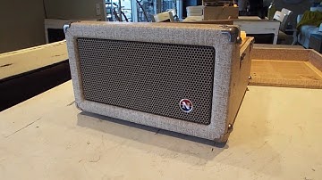 Newcomb record player playing a 45 RPM 7" record.