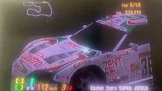 Gran Turismo 3: A-Spec PAL Version Toyota Castrol Tom’s Supra (JGTC) Deep Forest Raceway, 2/2 🏎️ 🏁 🏆