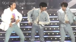 190428 super concert BTS Boy With Luv V focus