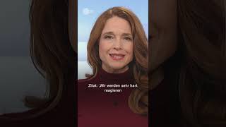 ZDF-Korrespondentin im Iran: "Keine Demonstrierenden mehr gesehen" | #shorts #short #iran #proteste
