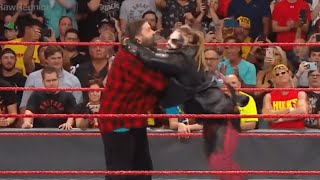 Bray Wyatt Attacked Mick Foley Wwe Raw Reunion