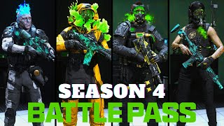 MW3 Season 4 Battle Pass Operators & BlackCell Full Showcase | MODERN WARFARE 3 & WARZONE