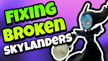 Fixing BROKEN Skylanders! (Easy repairs for physical damage!)