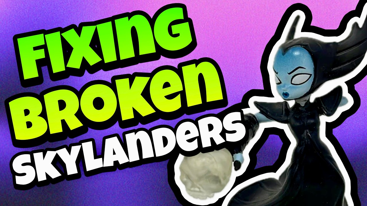 Fixing BROKEN Skylanders! (Easy repairs for physical damage!)