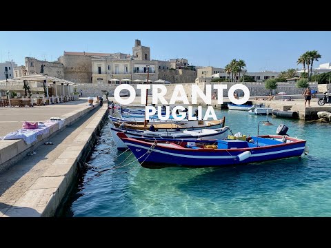 Otranto in Puglia, Italy. The jewel of Apulia’s Salento region. Hot weather and gorgeous beaches!