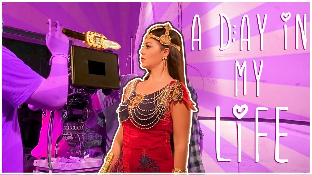 A DAY IN MY LIFE WHILE SHOOTING |HINDI | Debina Decodes |