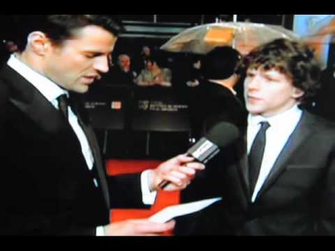 Jesse Eisenberg interview with Steve Jones, Baftas