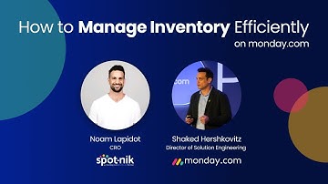 Inventory Management Made Easy with monday.com - Webinar