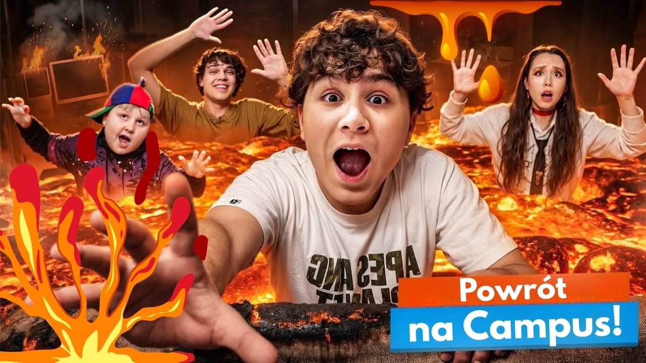 Powrót na Campus 😎 Wychowawca z obozu – nasz nowy nauczyciel! Przygody Kamila i jego przyjaciół