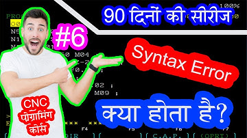 CNC Programming 90 days series | 6th day #cnc #cncprogramming #cncmachine